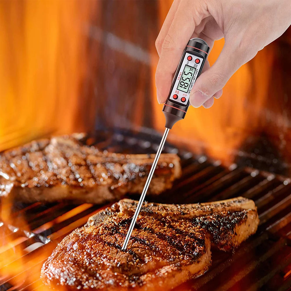New Food Thermometer Baking Temperature Measurement Electronic Probe Digital Kitchen Cooking Temperature Measurement Pen